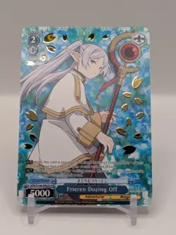 Weiss Schwarz Frieren Dozing Off Foil S108 PE02S PR Shop Tournament Champion NM+ - Image 1