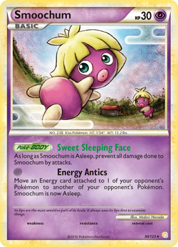 Smoochum 30/123 Rare | HeartGold & SoulSilver | Pokemon Card - Image 1