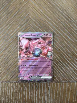 Team Rocket's Mewtwo ex 205 Sv: Scarlet & Violet Promo Cards Holo - Image 1