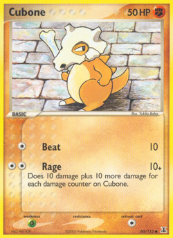Cubone 60/113 Common | Delta Species | Pokemon Card - Image 1