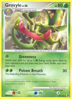 Grovyle 40/106 Common | Great Encounters | Pokemon Card - Image 1