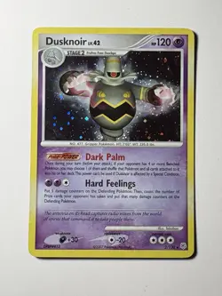 Dusknoir LV.42 2/130 Diamond and Pearl Holo*SWIRL* Pokemon Card NM - Image 1