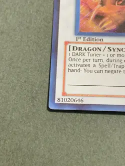 Yu-Gi-Oh TCG Void Ogre Dragon PRC1-EN021 1st Edition Secret Rare Card - Image 4