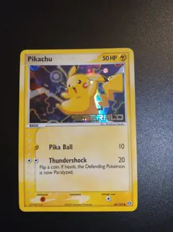 Pikachu Holo Stamped - 60/106 Ex Emerald - Nm ENG Pokemon Card - Image 1