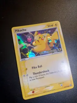 Pikachu Holo Stamped - 60/106 Ex Emerald - Nm ENG Pokemon Card - Image 2