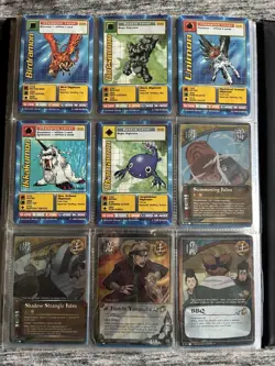 Digimon | Final Fantasy | Naruto Cards 1999-current (all With Binder) - Image 1