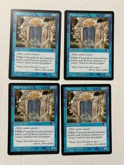 MTG Stronghold - 4x Wall of Tears - LP - Image 1