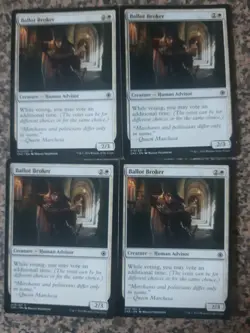 MTG - 4 x Ballot Broker - Conspiracy 2 - Image 1