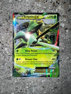 Pokemon TCG Cards Sceptile EX 7/98 Ancient Origins Ultra Rare Holo - Image 3