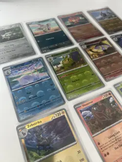 16 White Flare Pokemon TCG Pokeball Holo Bundle Collection No Duplicates English - Image 5