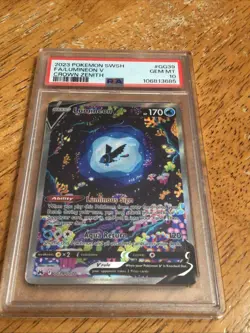 Pokemon 2023 SWSH Crown Zenith #GG39 Lumineon V Full Art Holo PSA 10 GEM MINT - Image 1