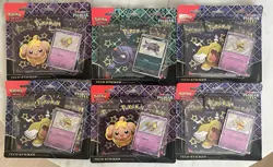 6x Pokemon Paldean fates Tech Sticker Collection - Image 1