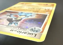 Pokemon Lucario LV.30 Holo Diamond and Pearl #6/130 - NM! - Image 4