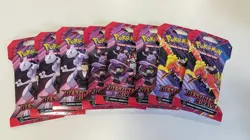 Pokemon Destined Rivals Sleeved Booster Packs Lot Of 8 - Image 1