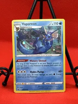 Vaporeon Promo SWSH: Sword & Shield Promo Cards SWSH072 Near Mint Pokemon TCG - Image 1