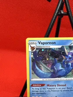 Vaporeon Promo SWSH: Sword & Shield Promo Cards SWSH072 Near Mint Pokemon TCG - Image 2