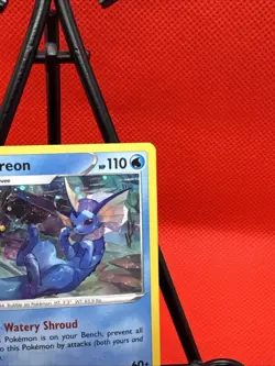 Vaporeon Promo SWSH: Sword & Shield Promo Cards SWSH072 Near Mint Pokemon TCG - Image 3
