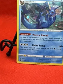 Vaporeon Promo SWSH: Sword & Shield Promo Cards SWSH072 Near Mint Pokemon TCG - Image 5