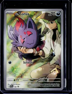 N's Zorua #189 SV: Scarlet & Violet Promo Cards Pokemon - Image 1