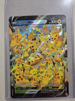 Pikachu V-Union Jumbo Promo Card SWSH142 - Image 3