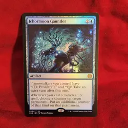 ICHORMOON GAUNTLET Magic the Gathering FOIL Card MTG PHYREXIA 056/271 Mint - Image 1