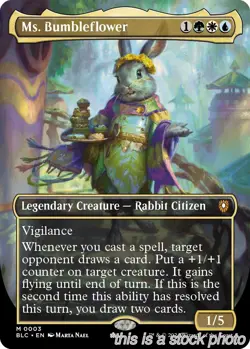 Ms. Bumbleflower (Borderless) [BLC - 3MagicNM - Image 1