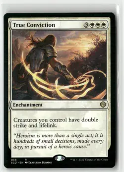 True Conviction 38 R Starter Commander Decks NM Magic: The Gathering - Image 1