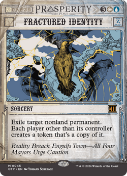 x1 Fractured Identity OTP Breaking News MTG 45 MYTHIC M/NM 1x - Image 1
