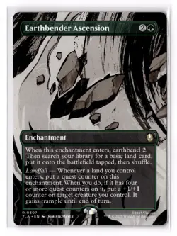 Earthbender Ascension (Borderless) 307 Avatar: The Last Airbender TLA NM - Image 1