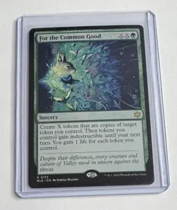 FOR THE COMMON GOOD 172 BLOOMBURROW RARE MAGIC: THE GATHERING NM/M - Image 1