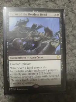 Curse of the Restless Dead Commander: Innistrad: Midnight Hunt Regular - Image 1