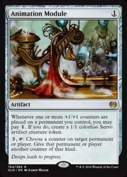 1x Animation Module Moderate Play MTG Magic - Kid Icarus - - Image 1