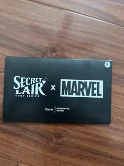 Magic the Gathering MTG Secret Lair Marvel Storm Rainbow Foil Edition - New - Image 1