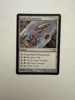 🔱 MTG Staff of Domination #3 – Fifth Dawn – Never Played - Image 1