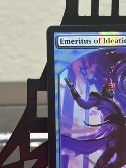 MTG: Emeritus of Ideation Retro Frame Double RB Foil Serial Numbered 273/500 - Image 3