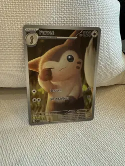 Furret 168/159 - Pokemon S&V: Journey Together (ENG) - Illustration Rare - NM - Image 2