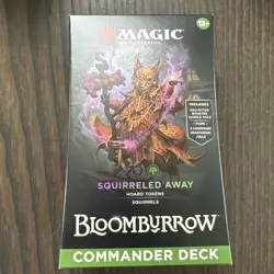 Magic The Gathering Bloomburrow Squirreled Away Commander Deck New & Sealed MtG - Image 1