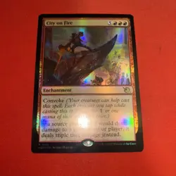 City on Fire March of the Machine Foil - Image 1