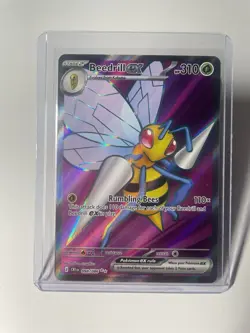 Pokemon TCG Beedrill EX Full Art Chaos Rising English 098/086 - Image 1