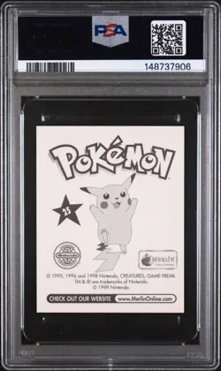 PSA 8 NM/MT 1999 MERLIN POKEMON 25 PIKACHU - Image 2