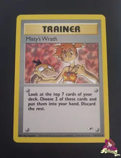 Carta POKEMON MISTY'S WRATH 114/132 (Ed. Inglese) TCG - NO Charizard NO PSA - Image 1