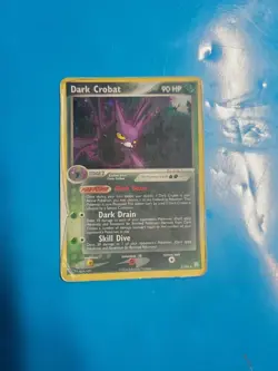 Pokemon Dark Crobat #3/109 Holo 2004 EX Team Rocket Returns - Image 1