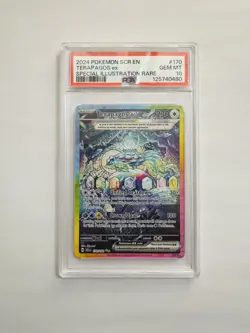 Pokemon Stellar Crown Terapagos ex 170/142 SIR | PSA 10 Gem Mint 💎 | LOW POP! - Image 1