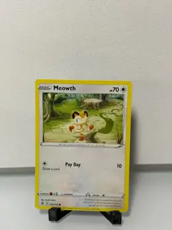 Pokemon TCG - Meowth - 199/264 - Common - Fusion Strike - Image 1