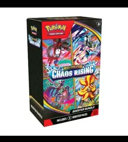 Pokemon Mega Evolution Chaos Rising Booster Bundle Box In Hand - Image 1
