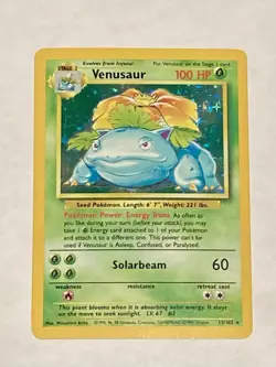 1999 Pokemon Base Set Venusaur Holo Pair — Vintage WOTC Collector Lot - Image 5
