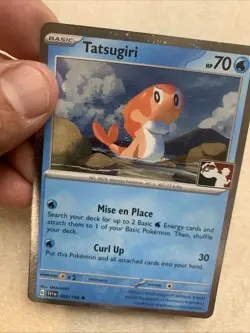 Pokemon TCG Tatsugiri 62/198 Prize Pack Series Holo ~Fart Swirl~ Mint - Image 1