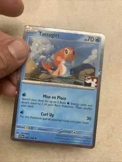 Pokemon TCG Tatsugiri 62/198 Prize Pack Series Holo ~Fart Swirl~ Mint - Image 2