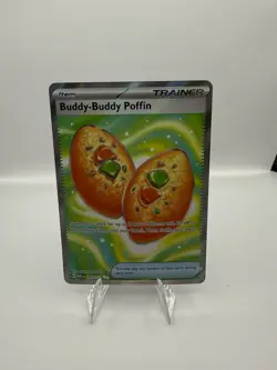 Buddy-Buddy Puffin 167/132 Mega Evolution Full Art Trainer Pokemon TCG NM - Image 1