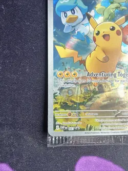 Pokemon TCG Pikachu SVP 027 Black Star Promo Paldea Evolved Sealed NM - Image 5